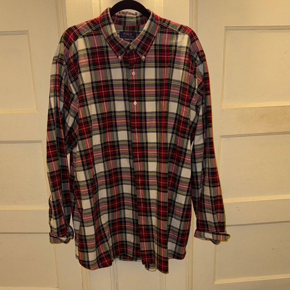 Polo by Ralph Lauren Men's Multicolor Plaid Shirt